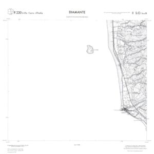 CALABRIA  FOGLIO 220 II NO SEZ B DIAMANTE