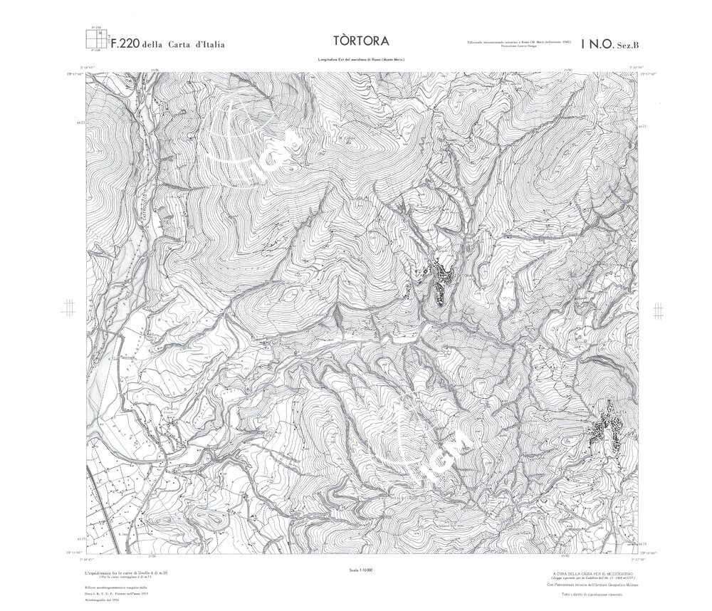 CALABRIA FOGLIO 220 I NO SEZ B TORTORA