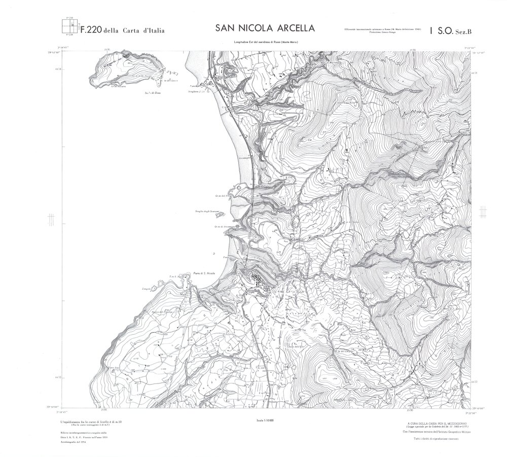 CALABRIA FOGLIO 220 I SO SEZ B SAN NICOLA ARCELLA