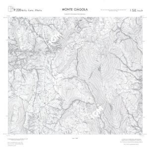 CALABRIA  FOGLIO 220 I SE SEZ D MONTE CIAGOLA