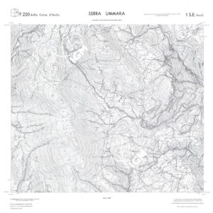 CALABRIA  FOGLIO 220 I SE SEZ C SERRA UMMARA