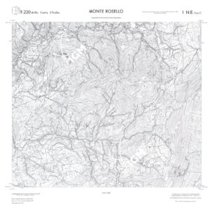 CALABRIA  FOGLIO 220 I NE SEZ C MONTE ROSELLO