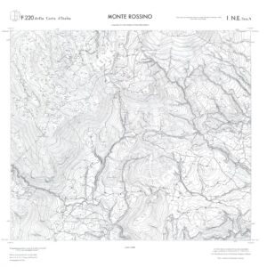 CALABRIA  FOGLIO 220 I NE SEZ A MONTE ROSSINO