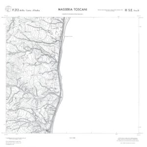 CALABRIA  FOGLIO 212 III SE SEZ D MASSERIA TOSCANI