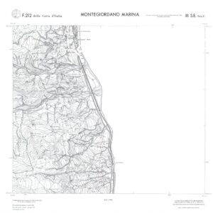 CALABRIA  FOGLIO 212 III SE SEZ C MONTEGIORDANO MARINA