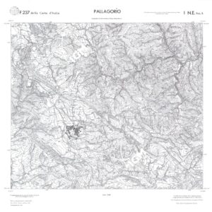 CALABRIA  FOGLIO 237 I NE SEZ A PALLAGORIO