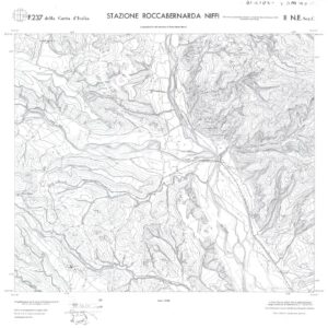 CALABRIA FOGLIO 237 II NE SEZ C STAZIONE ROCCABERNARDA NIFFI