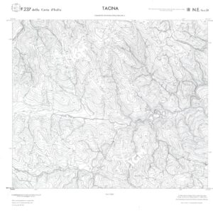 CALABRIA  FOGLIO 237 III NE SEZ D TACINA