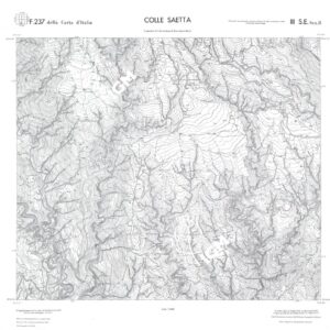 CALABRIA  FOGLIO 237 III SE SEZ B COLLE SAETTA