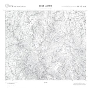 CALABRIA  FOGLIO 237 III SE SEZ D COLLE ARIANO