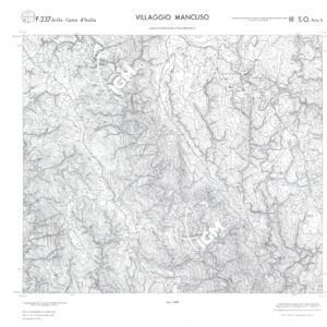 CALABRIA  FOGLIO 237 III SO SEZ A VILLAGGIO MANCUSO