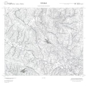 CALABRIA  FOGLIO 237 III SO SEZ C CICALA