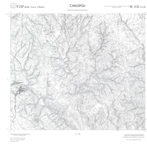 CALABRIA  FOGLIO 237 III SO SEZ D CARLOPOLI