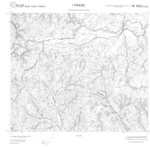 CALABRIA  FOGLIO 237 III NO SEZ D I FAVALI