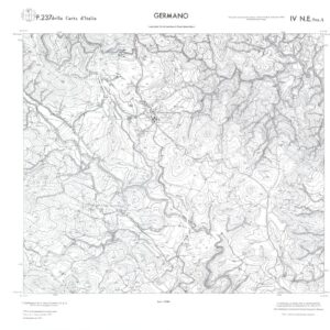 CALABRIA  FOGLIO 237 IV NE SEZ A GERMANO