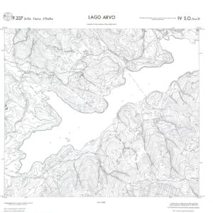 CALABRIA  FOGLIO 237 IV SO SEZ D LAGO ARVO