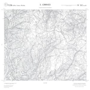 CALABRIA  FOGLIO 236 IV SE SEZ B S. LORENZO