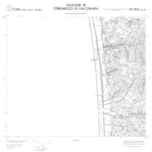 CALABRIA  FOGLIO 236 IV NO SEZ B STAZIONE DI TORREMEZZO DI FALCONARA