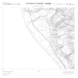CALABRIA  FOGLIO 236 III SE SEZ C STAZIONE DI NOCERA TIRINESE