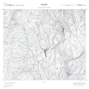 CALABRIA  FOGLIO 236 II NO SEZ D MALITO