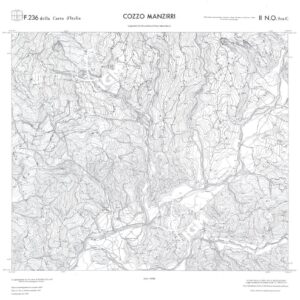 CALABRIA  FOGLIO 236 II NO SEZ C COZZO MANZIRRI