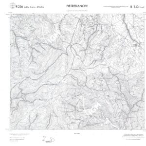 CALABRIA  FOGLIO 236 II SO SEZ C PIETREBIANCHE