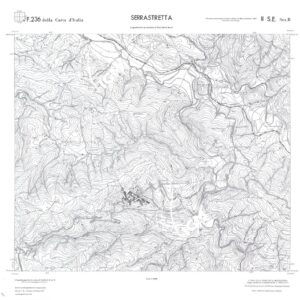 CALABRIA  FOGLIO 236 II SE SEZ B SERRASTRETTA