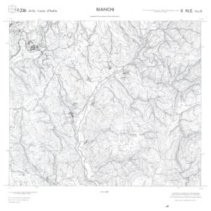 CALABRIA  FOGLIO 236 II NE SEZ B BIANCHI