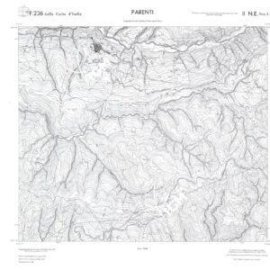 CALABRIA  FOGLIO 236 II NE SEZ A PARENTI