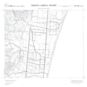 CALABRIA  FOGLIO 238 III NE SEZ D FERMATA GABELLA GRANDE