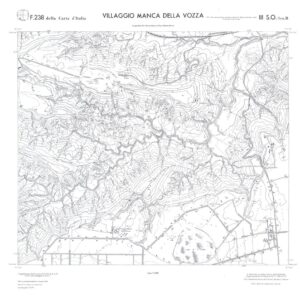 CALABRIA  FOGLIO 238 III SO SEZ B VILLAGGIO MANCA DELLA VOZZA
