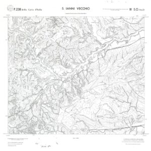 CALABRIA  FOGLIO 238 III SO SEZ D S.IANNI VECCHIO