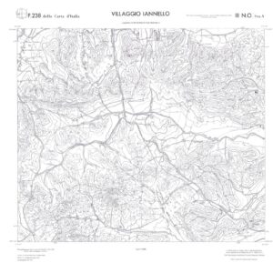 CALABRIA  FOGLIO 238 III NO SEZ A VILLAGGIO IANNELLO