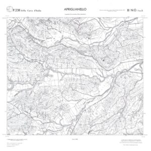 CALABRIA  FOGLIO 238 III NO SEZ B APRIGLIANELLO