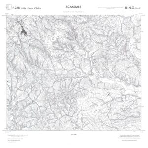 CALABRIA  FOGLIO 238 III NO SEZ C SCANDALE