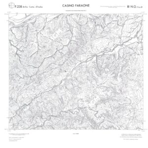 CALABRIA  FOGLIO 238 III NO SEZ D CASINO FARAONE