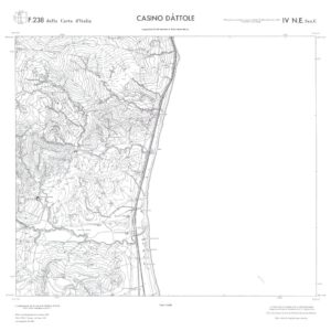 CALABRIA  FOGLIO 238 IV NE SEZ C CASINO DATTOLE