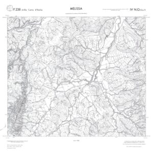 CALABRIA  FOGLIO 238 IV NO SEZ A MELISSA