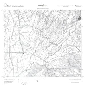 CALABRIA  FOGLIO 241 I NE SEZ C PIANOPOLI