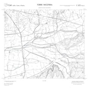 CALABRIA  FOGLIO 241 I SO SEZ A TORRE NICOTERA