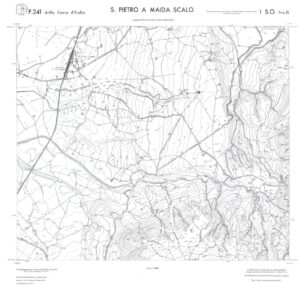 CALABRIA  FOGLIO 241 I SO SEZ B S.PIETRO A MAIDA SCALO