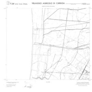 CALABRIA  FOGLIO 241 I SO SEZ C VILLAGGIO AGRICOLO DI CURINGA