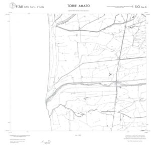 CALABRIA  FOGLIO 241 I SO SEZ D TORRE AMATO