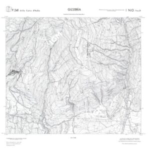 CALABRIA  FOGLIO 241 I NO SEZ D GIZZERIA