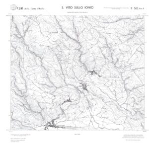 CALABRIA  FOGLIO 241 II SE SEZ A S. VITO SULLO IONIO