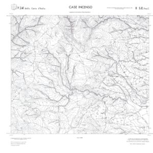 CALABRIA  FOGLIO 241 II SE SEZ C CASE INCENSO