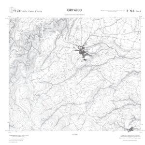 CALABRIA  FOGLIO 241 II NE SEZ A GIRIFALCO