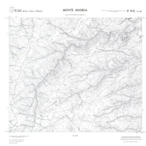 CALABRIA  FOGLIO 241 II NE SEZ B MONTE ANDREA