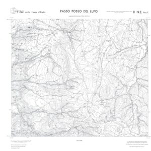 CALABRIA  FOGLIO 241 II NE SEZ C PASSO FOSSO DEL LUPO