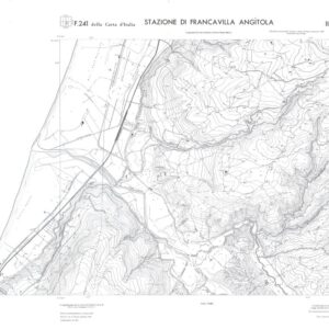 CALABRIA  FOGLIO 241 II NO SEZ C STAZIONE DI FRANCAVILLA ANGITOLA